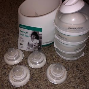 Nanobebe Bottle Set with Warmer